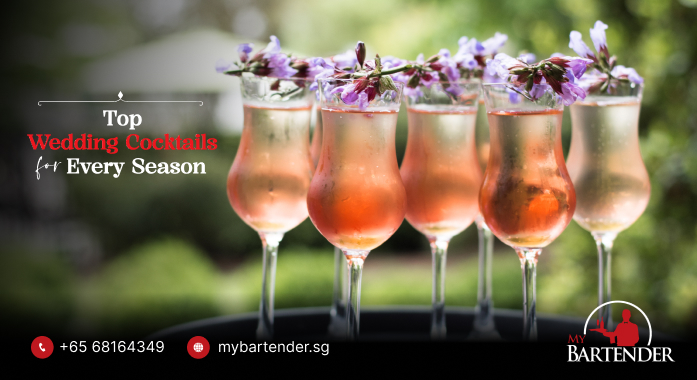 Top 10 Signature Wedding Cocktails for Every Season