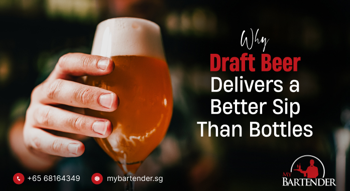 Why Draft Beer Tastes Better Than Bottled